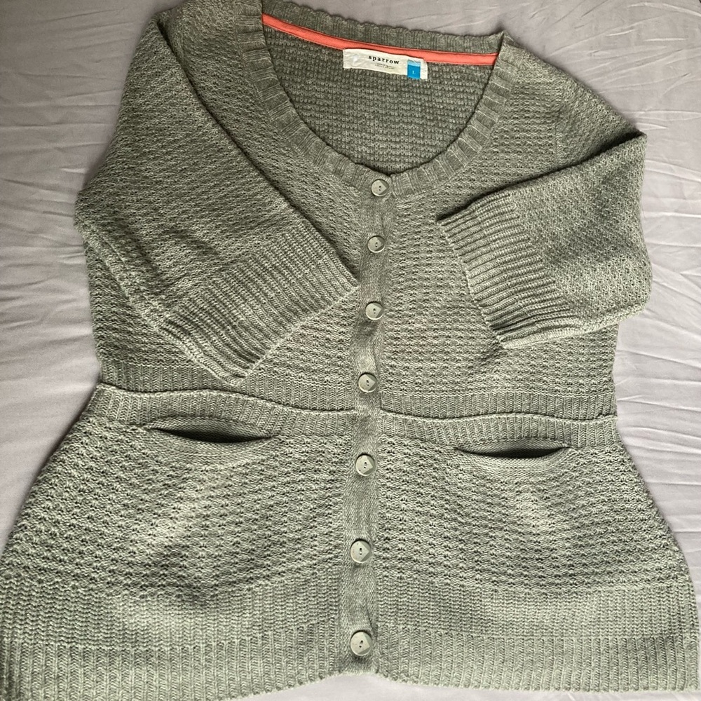 Anthropologie Sparrow short sleeves sweater
